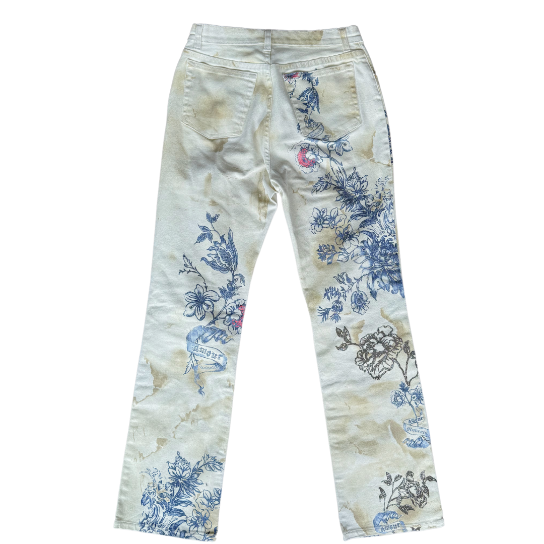 Roberto Cavalli Tattoo Jeans