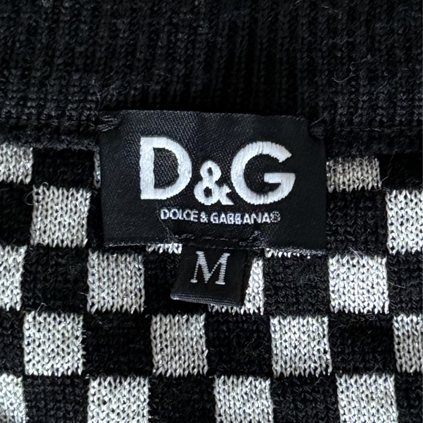 DG Checkered Sweater Vest