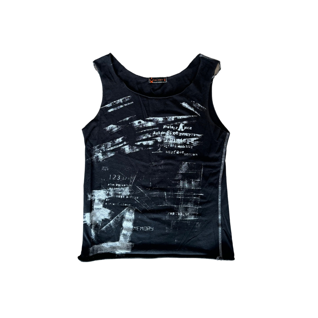 Black Graphic Tank