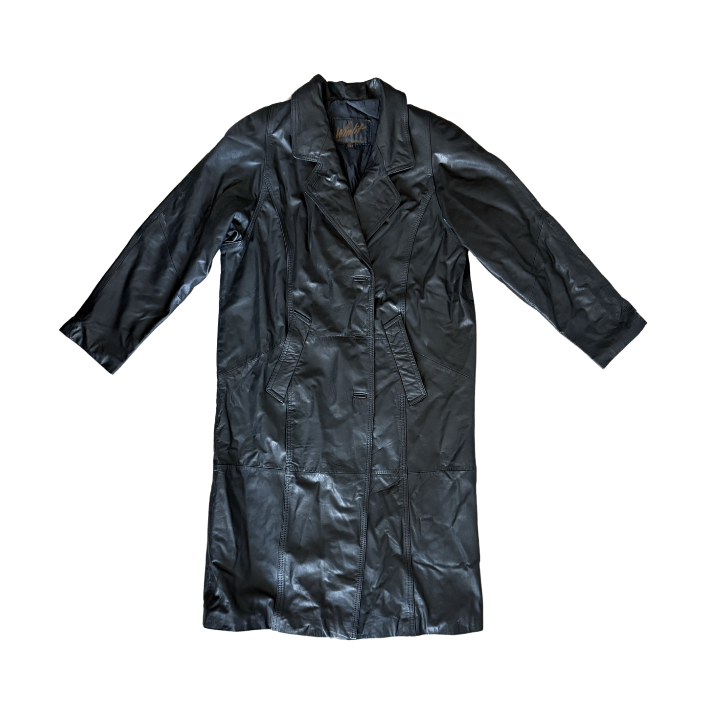Leather Trench Coat