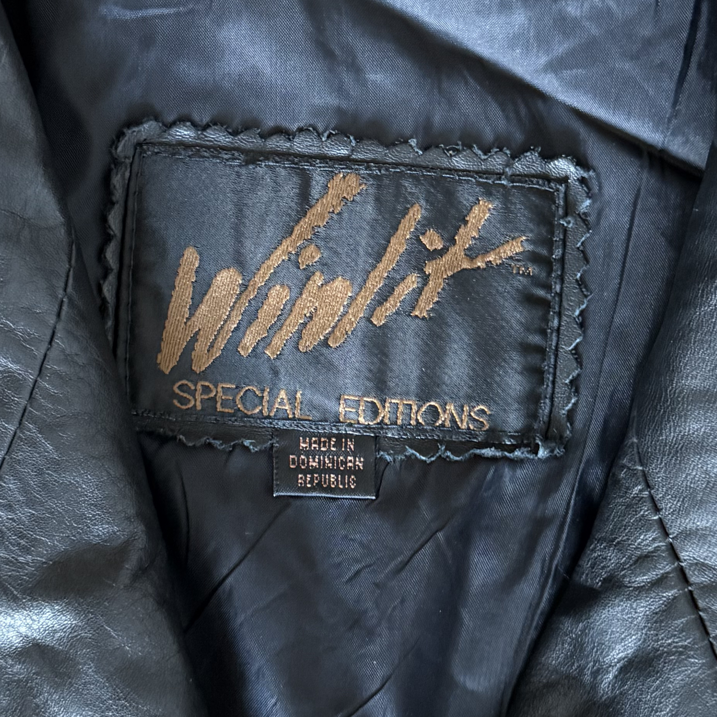 Leather Trench Coat