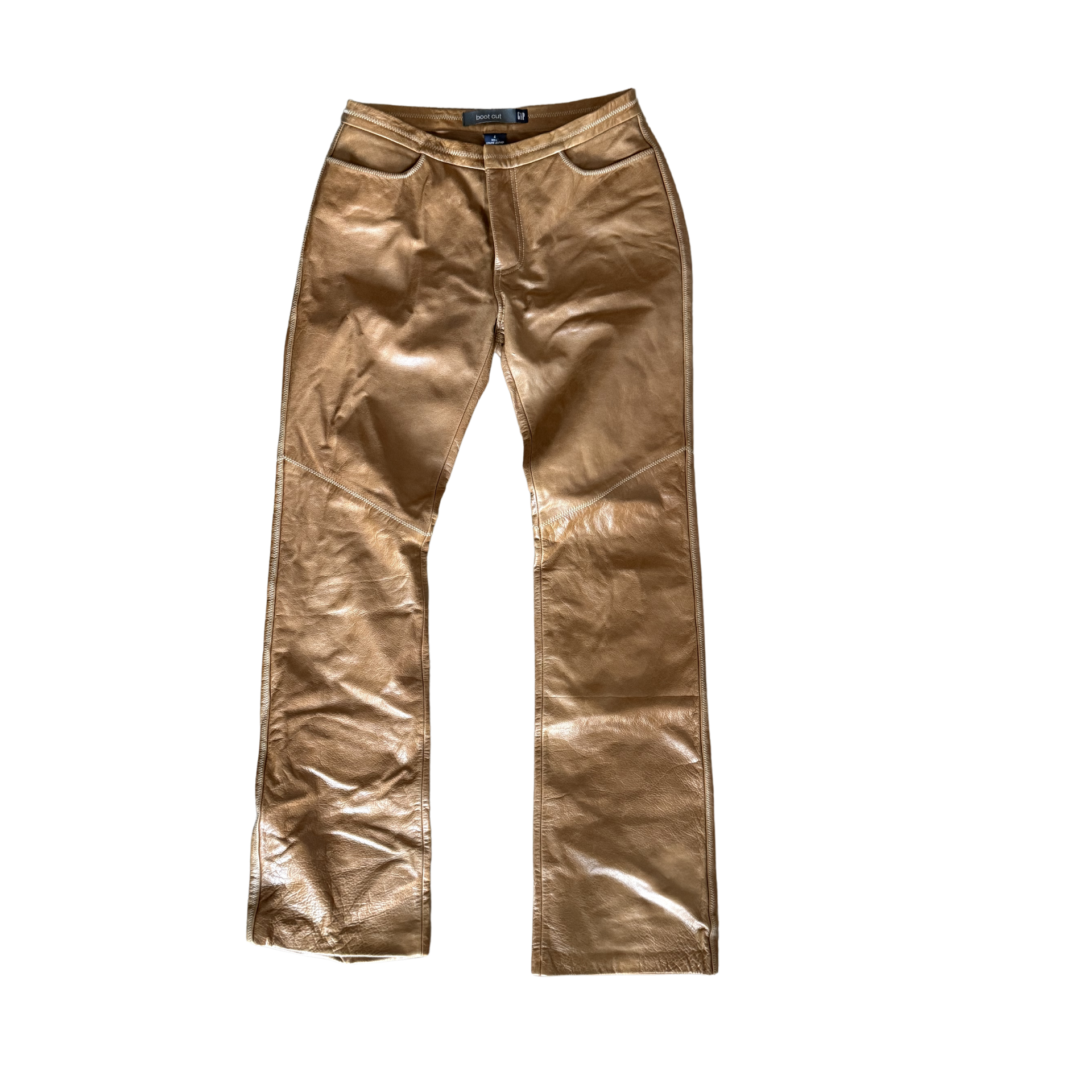 Gap boot cut レザーパンツ 00's GAP leather pants 