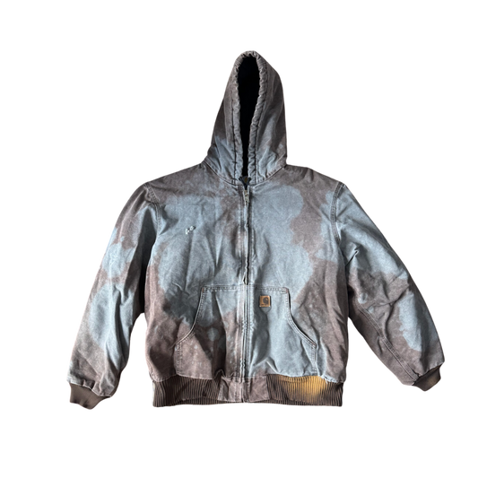 Tie Dye Distressed Carhartt Jacket