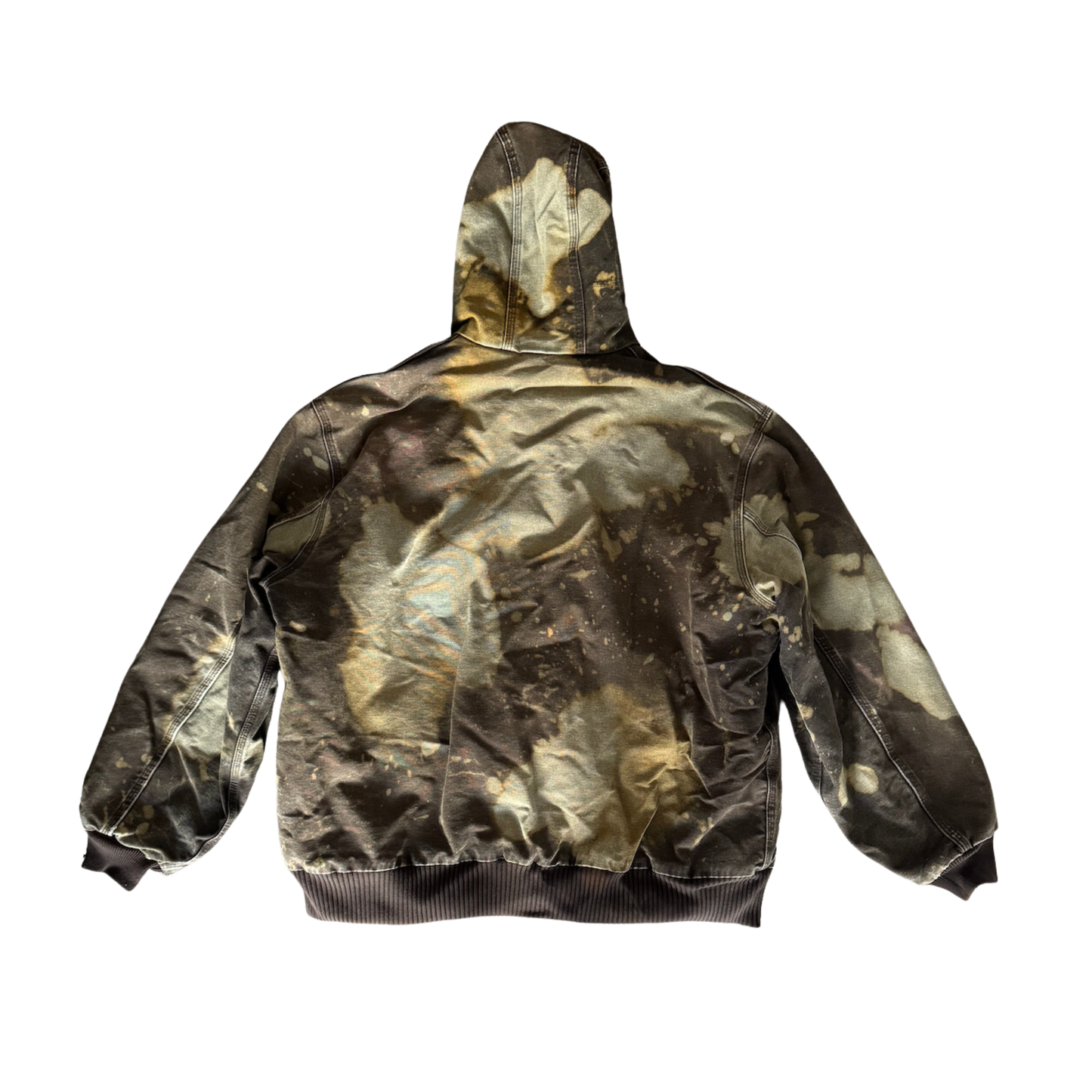 Tie Dye Distressed Carhartt Jacket